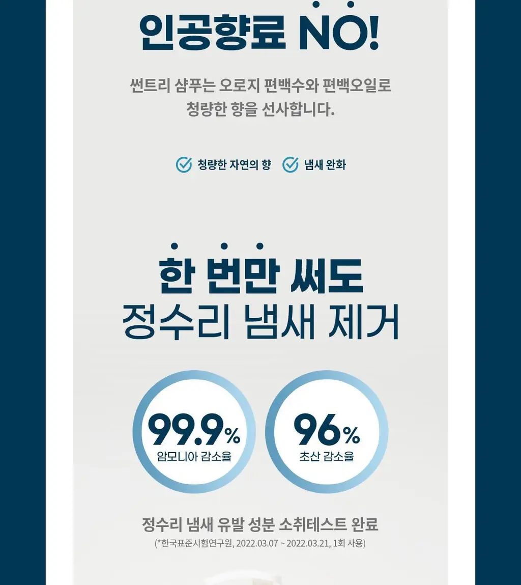 [편백샴푸] 헤드스파7 썬트리 샴푸 500g (탈모증상완화) 상세페이지 13